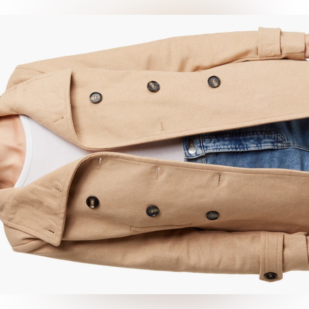 Thread&Supply women’s double-breasted peacoat